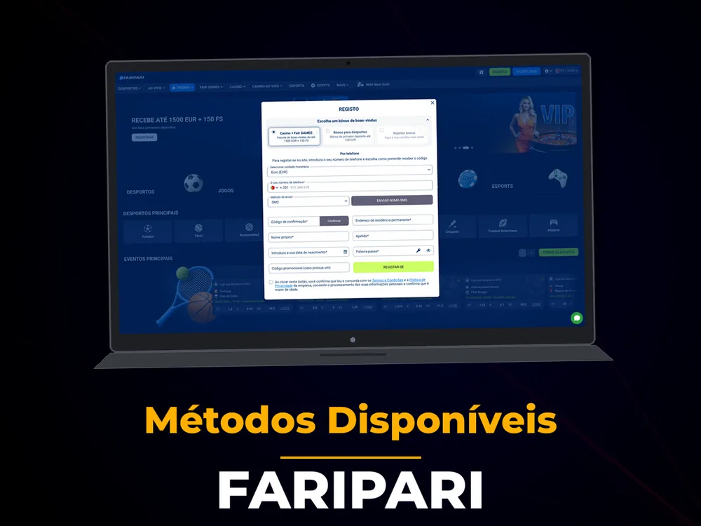 Faripari - Métodos Disponíveis